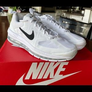 Nike White and Black Athletic Shoes